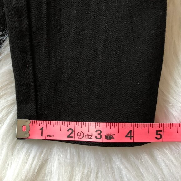 PAIGE Black Glam Rock Pull-On Leggings M - Picture 13 of 15